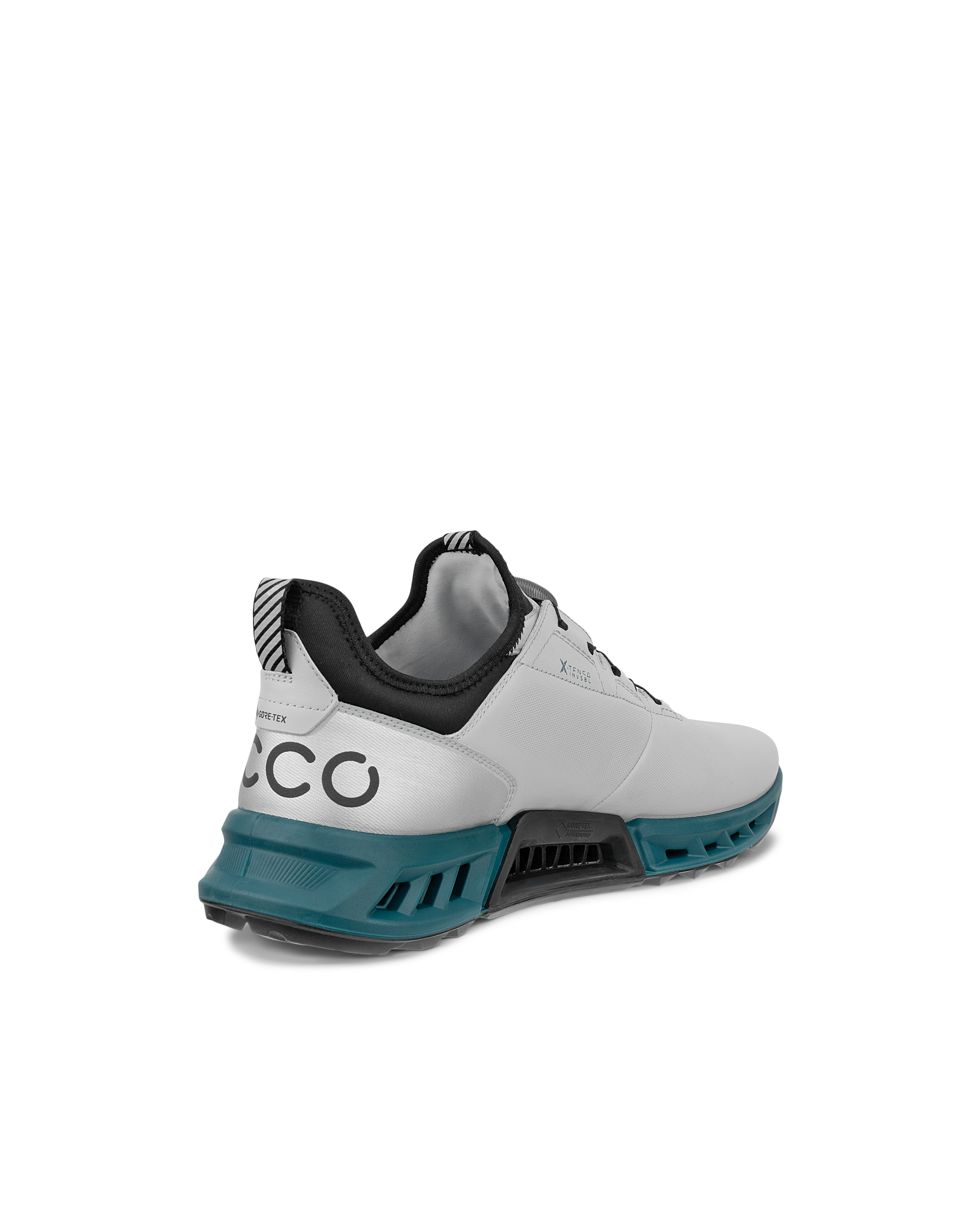 t*6様 ECCO GOLF BIOM H4 BOA GORE-TEX 41 Men's BIOM C4 BOA Spikeless Golf Shoe - Grey/Teal | ECCO | Golf